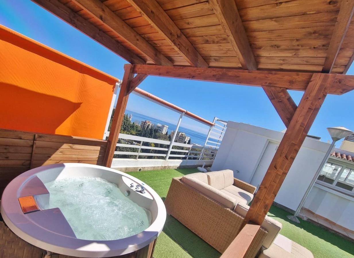 Penthouse With Private Pool, Hot Tub Jacuzzi With Sea Views And Chill-Out Zone, Close To The Sea Marbella Exterior photo